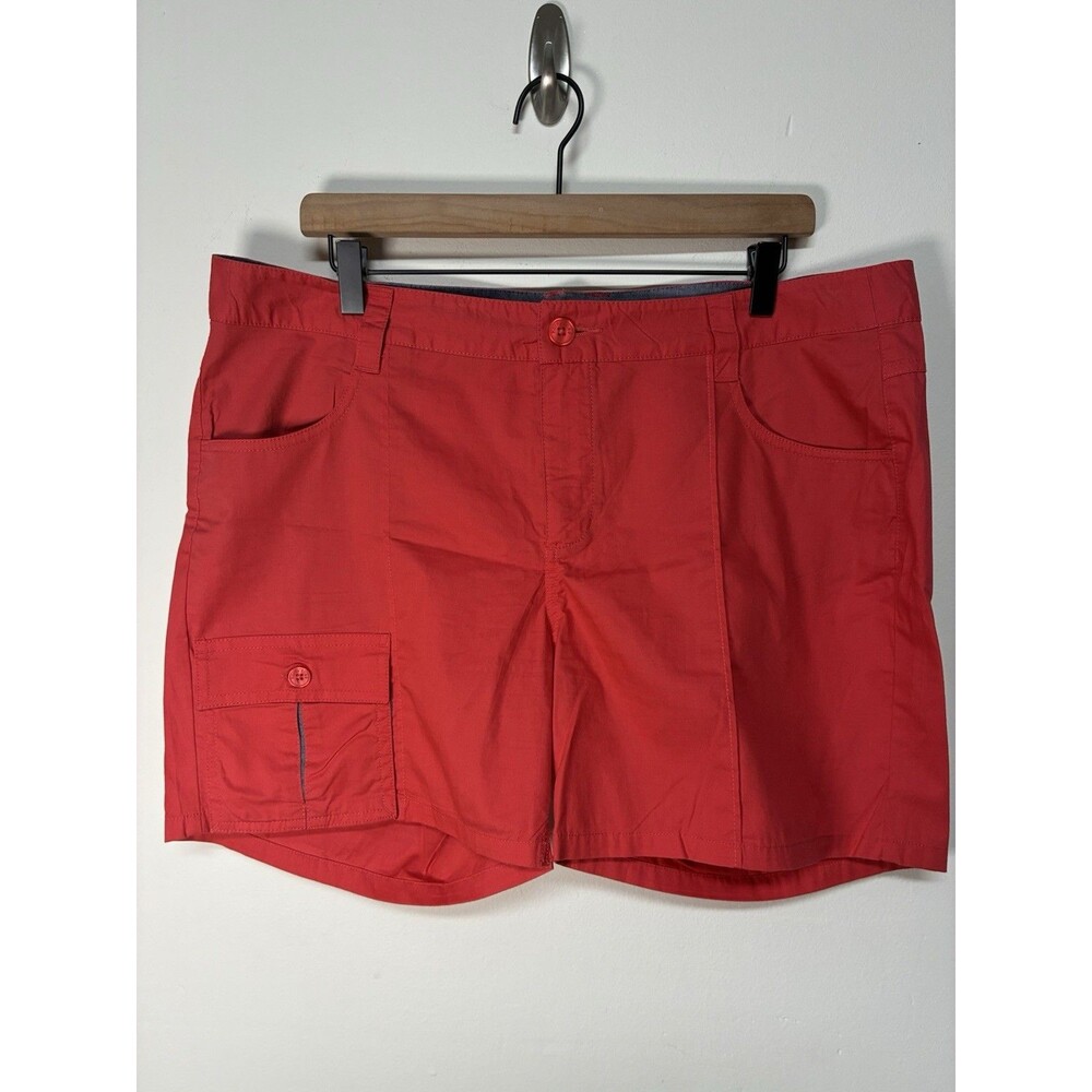 Horny Toad Cargo Shorts Women’s 14 Pale Red Jump Start 5 Short Outdoor Hiking